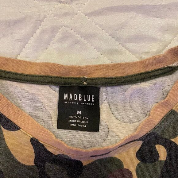 MadBlue orignal release camo T shirt medium - Picture 2 of 5